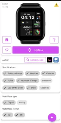 Amazfit GTS 2 WatchFaces android App screenshot 3